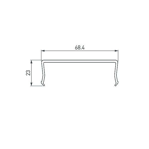 Экран для профиля Arlight Sl-Line 019312(1)