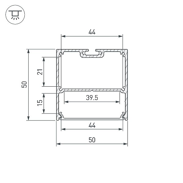 Профиль Arlight Sl-Line 043978(1)