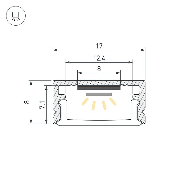 Набор для светодиодной подсветки Arlight Arl-Kit 053437