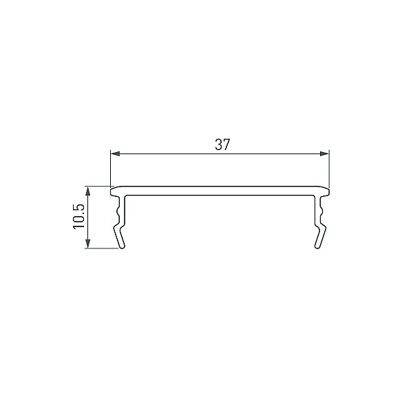 Экран для профиля Arlight Sl-Line 053900