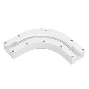 Пластиковый белый уголок для карниза Arlight 054820