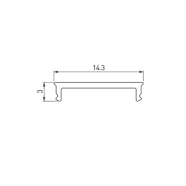 Экран для профиля Arlight Sl-Mini 056893