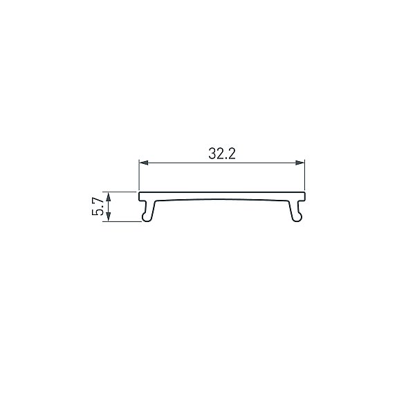 Экран для профиля Arlight Sl-Linia 058473