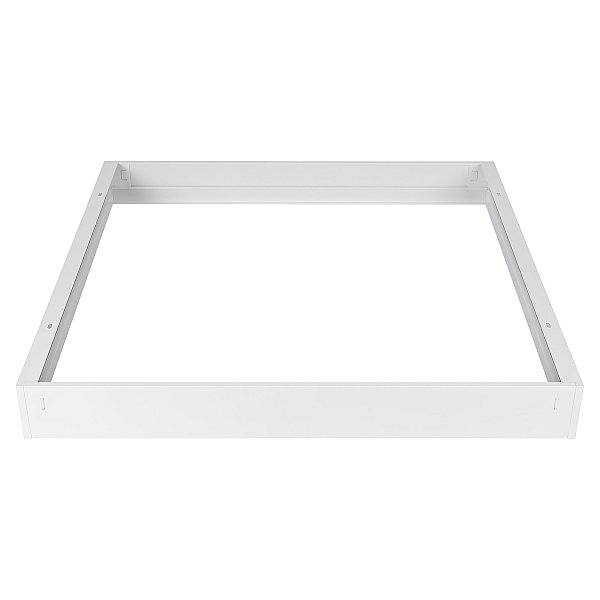 Белая рамка из алюминия SX6060TF для накладной установки панелей Arlight Titan 058726