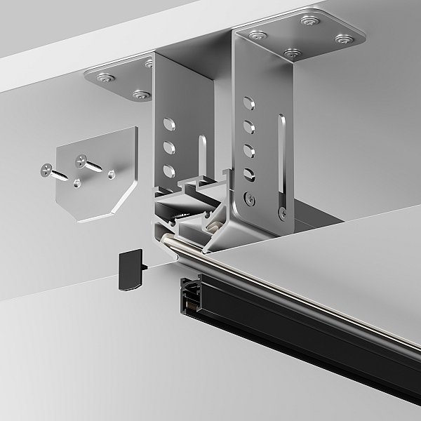 Заглушка Accessories for tracks Levity Maytoni TRA184MPEC-S(N)