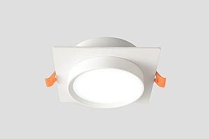 Светильник встраиваемый Crystal Lux CLT 088C WH GX53