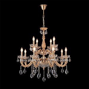 Люстра Crystal Lux ELIZABETH SP8+4 BRASS