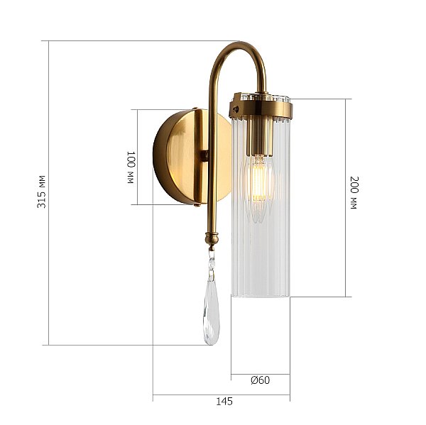 Бра настенное Люминера ST Luce SL1401.301.01