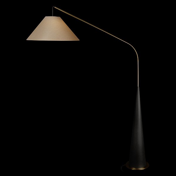 Торшер напольный Bobbie Loft It 10570F Black