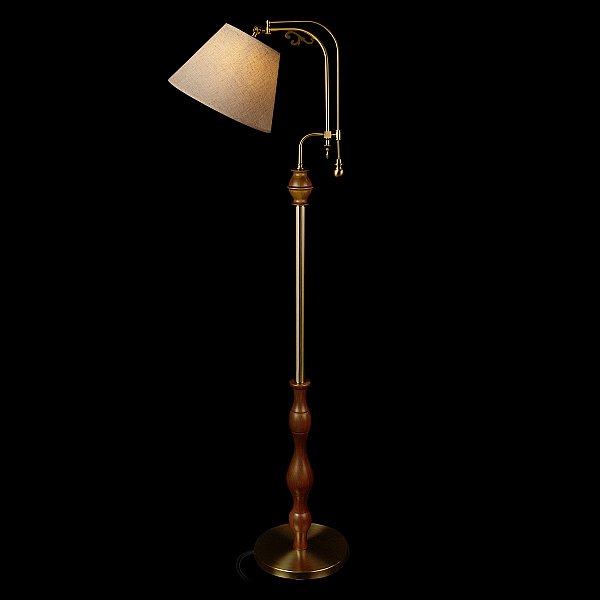 Торшер напольный Elaine Loft It 10569F Dark wood