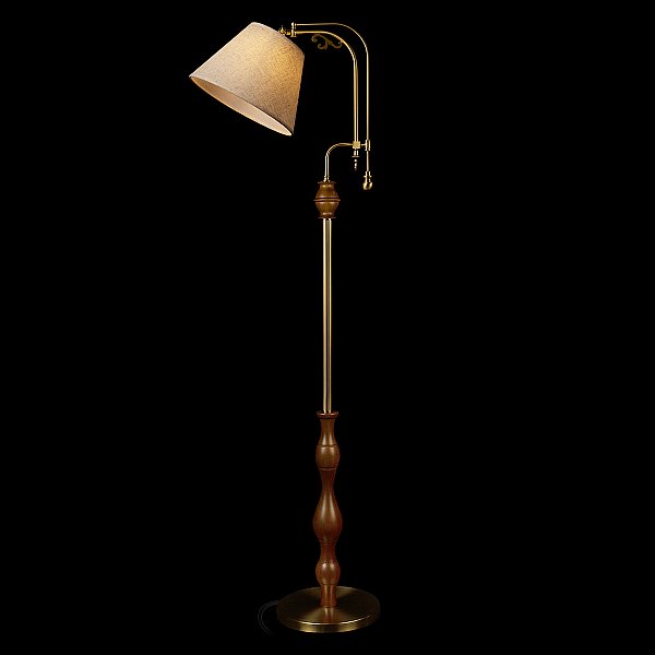 Торшер напольный Elaine Loft It 10569F Dark wood