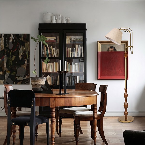 Торшер напольный Elaine Loft It 10569F Light wood