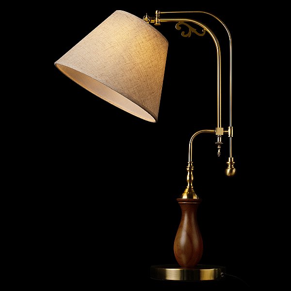 Настольная лампа Elaine Loft It 10569T Dark wood
