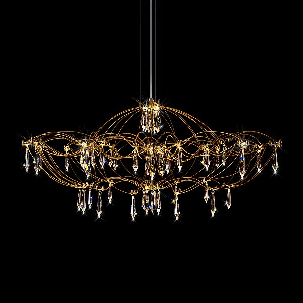 Подвесная люстра Mira Loft It 10586/900 Gold Asfour