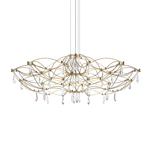 Подвесная люстра Mira Loft It 10586/900 Gold Asfour
