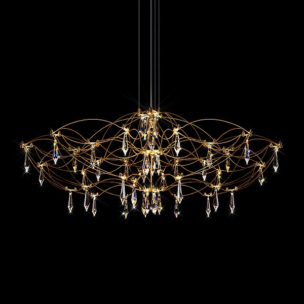Подвесная люстра Mira Loft It 10586/900 Gold Asfour