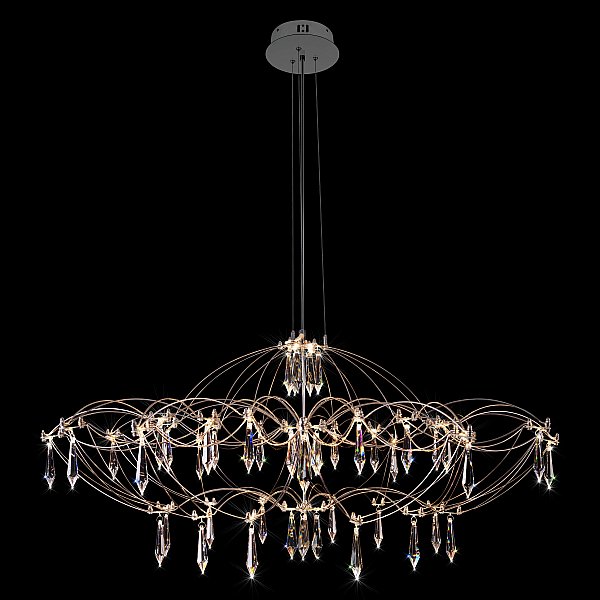 Подвесная люстра Mira Loft It 10586/900 Silver Asfour