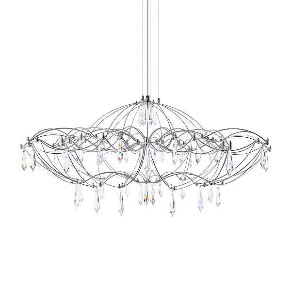 Подвесная люстра Mira Loft It 10586/900 Silver Asfour