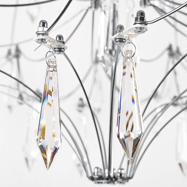 Подвесная люстра Mira Loft It 10586/900 Silver Asfour