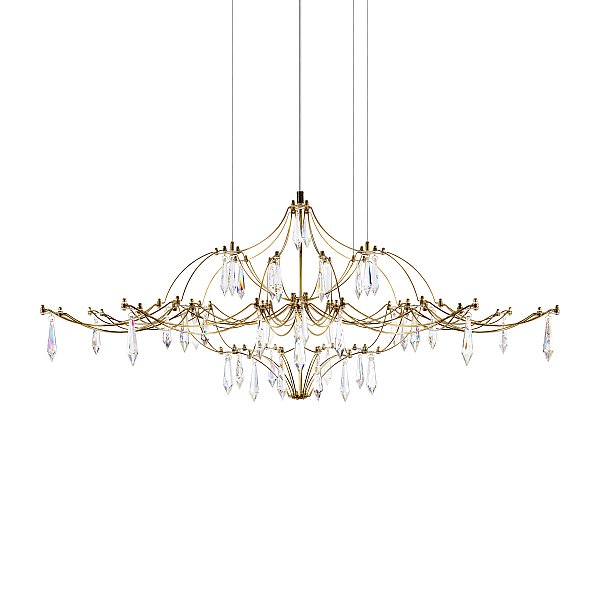 Подвесная люстра Mira Loft It 10587/1000 Gold Asfour