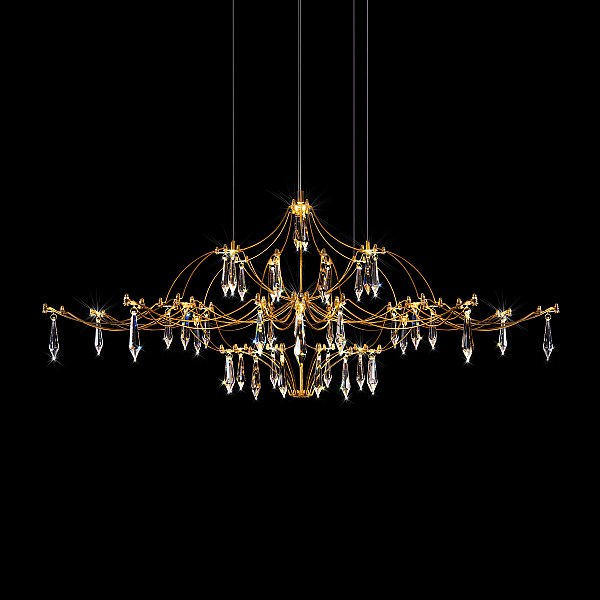 Подвесная люстра Mira Loft It 10587/1000 Gold Asfour