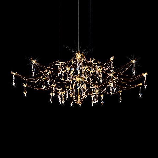 Подвесная люстра Mira Loft It 10587/1000 Gold Asfour