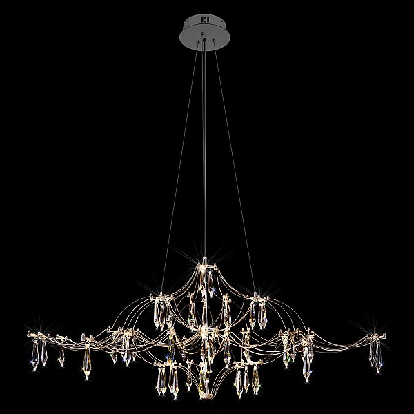Подвесная люстра Mira Loft It 10587/1000 Silver Asfour