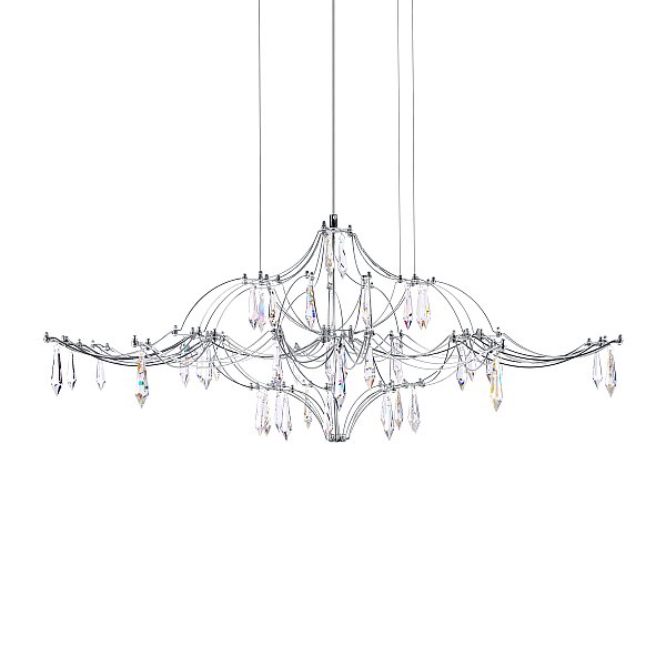 Подвесная люстра Mira Loft It 10587/1000 Silver Asfour