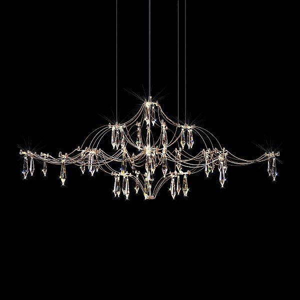 Подвесная люстра Mira Loft It 10587/1000 Silver Asfour