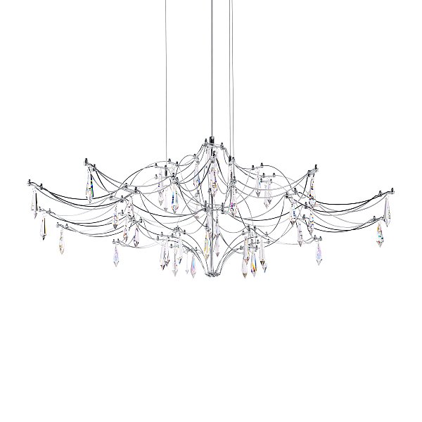 Подвесная люстра Mira Loft It 10587/1000 Silver Asfour
