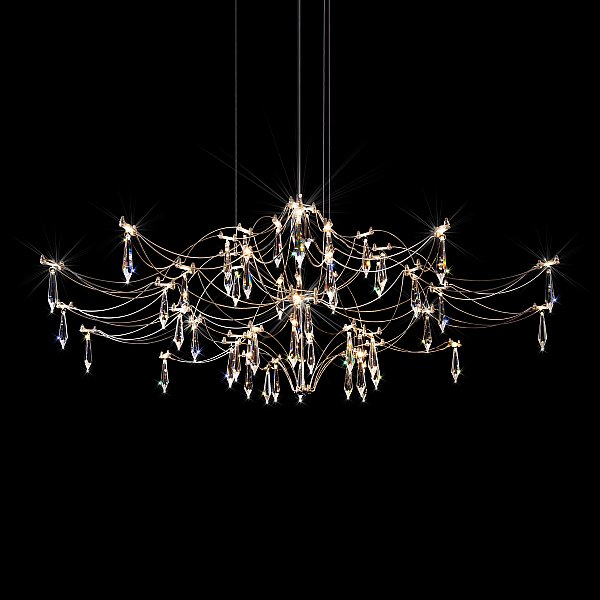 Подвесная люстра Mira Loft It 10587/1000 Silver Asfour