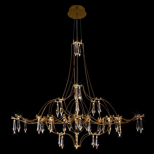 Подвесная люстра Mira Loft It 10588/800 Gold Asfour