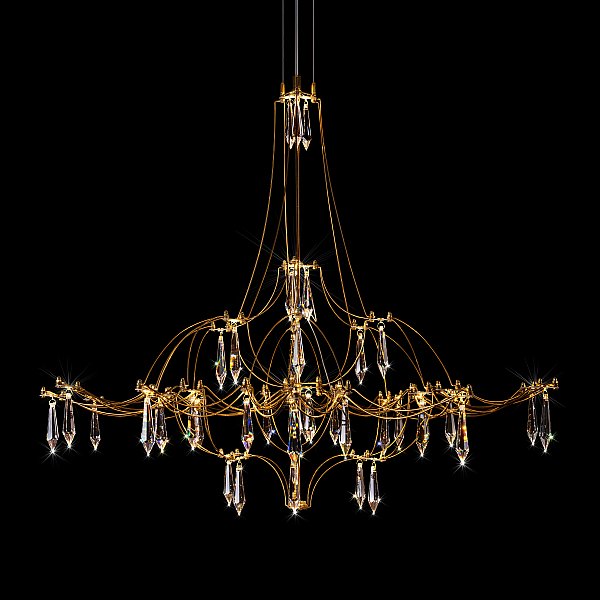 Подвесная люстра Mira Loft It 10588/800 Gold Asfour