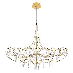 Подвесная люстра Mira Loft It 10589/900 Gold Asfour