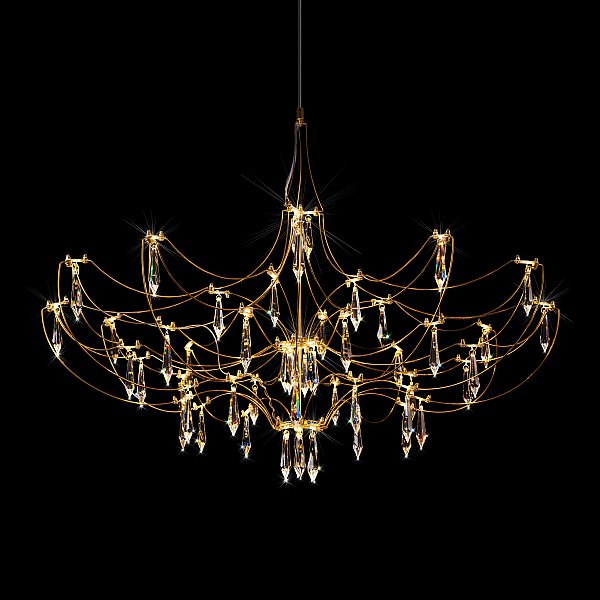 Подвесная люстра Mira Loft It 10589/900 Gold Asfour