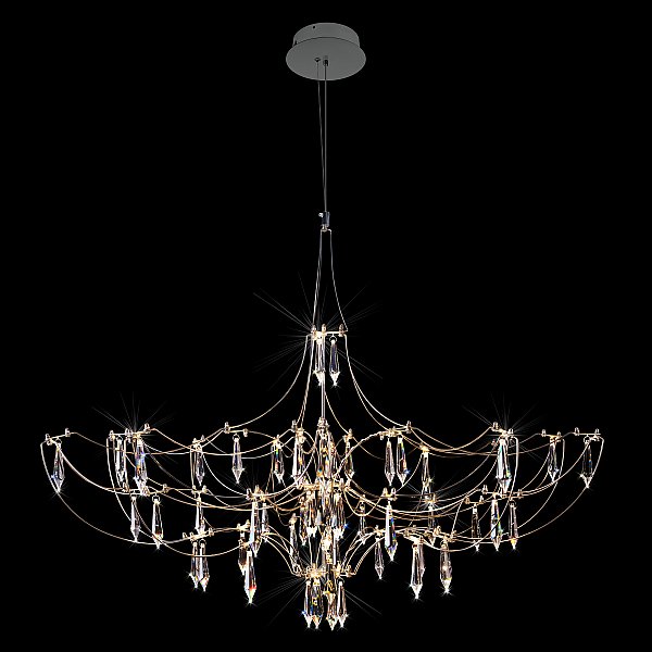 Подвесная люстра Mira Loft It 10589/900 Silver Asfour