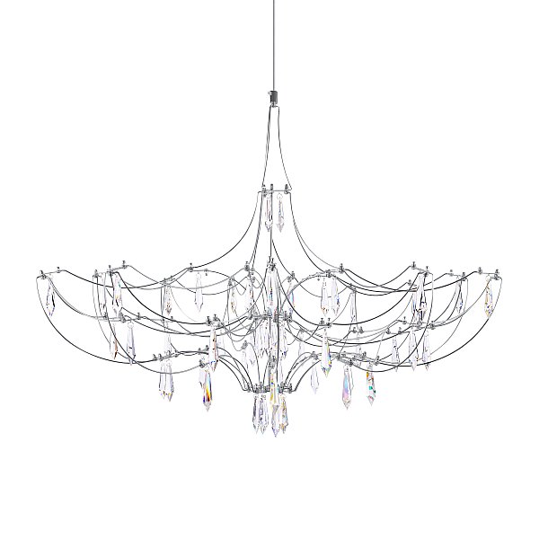 Подвесная люстра Mira Loft It 10589/900 Silver Asfour
