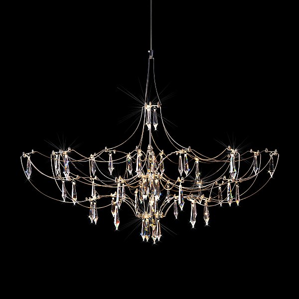 Подвесная люстра Mira Loft It 10589/900 Silver Asfour