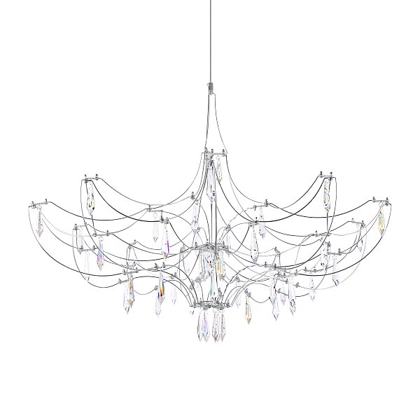 Подвесная люстра Mira Loft It 10589/900 Silver Asfour