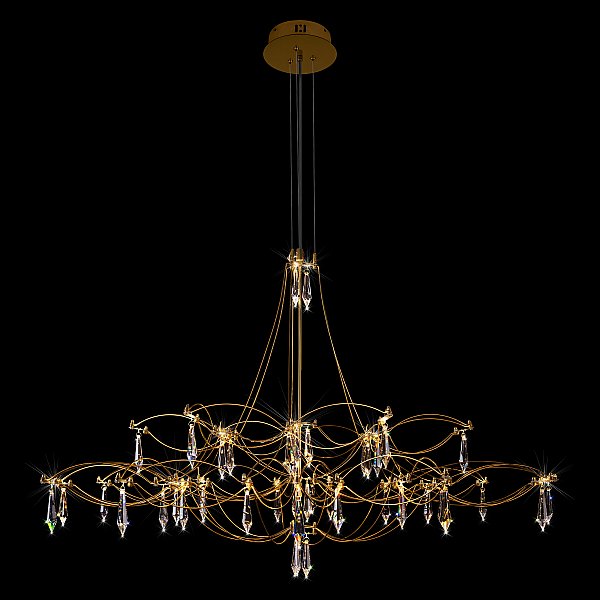 Подвесная люстра Mira Loft It 10590/1000 Gold Asfour