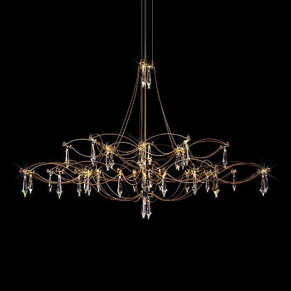 Подвесная люстра Mira Loft It 10590/1000 Gold Asfour