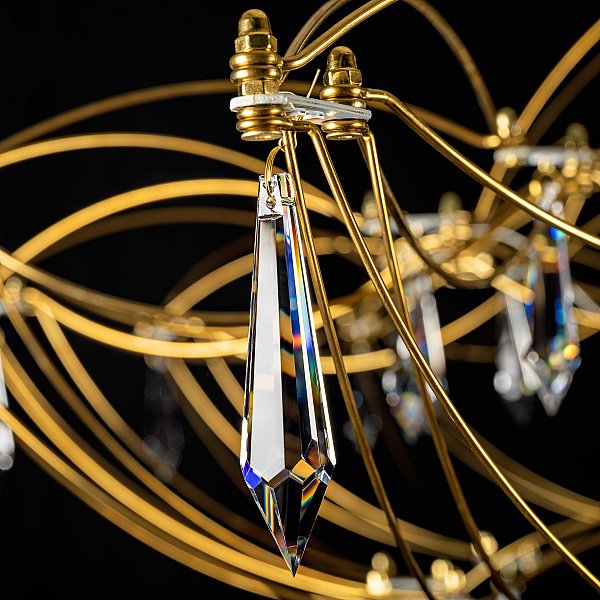Подвесная люстра Mira Loft It 10590/1000 Gold Asfour