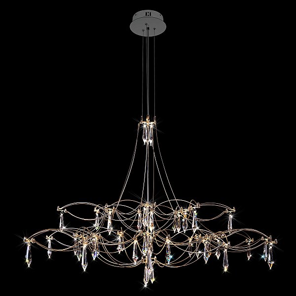 Подвесная люстра Mira Loft It 10590/1000 Silver Asfour