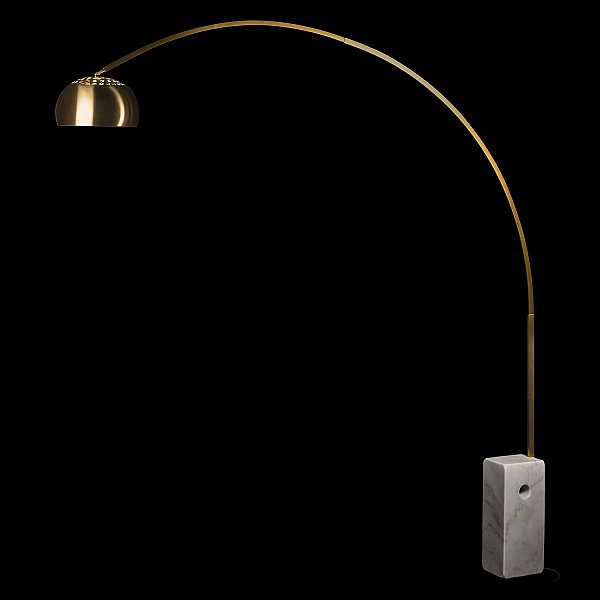 Торшер напольный Arco Loft It 5000 Gold