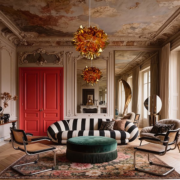 Подвесная люстра Clizia Loft It 10593/600 Gold