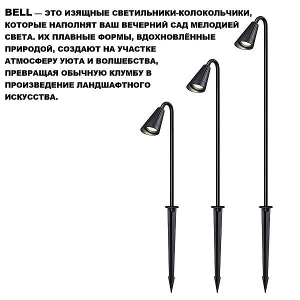 Грунтовый светильник Bell Novotech 371060