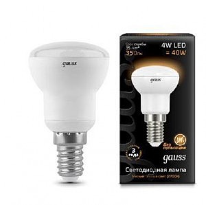 Светодиодная лампа Gauss Е14 4 Вт 106001104