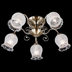 Потолочная люстра 30012 30012/5 античная бронза