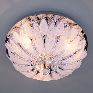 Потолочная люстра Daisy 80013/8 хром/белый