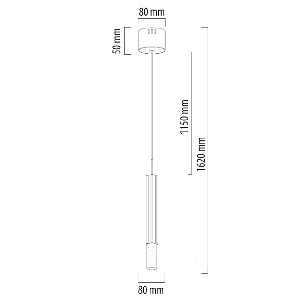 Светильник подвесной Ракурс 631012801